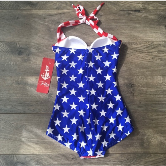 Fables by Barrie - Gloria Stars and Stripes Swimsuit - Picture 4 of 8
